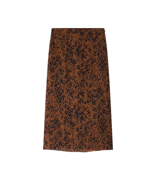 A.p.c. Accessible Women Maggie Skirt Skirts, Shorts Lab - Pale Gray|Caa - Chestnut Brown