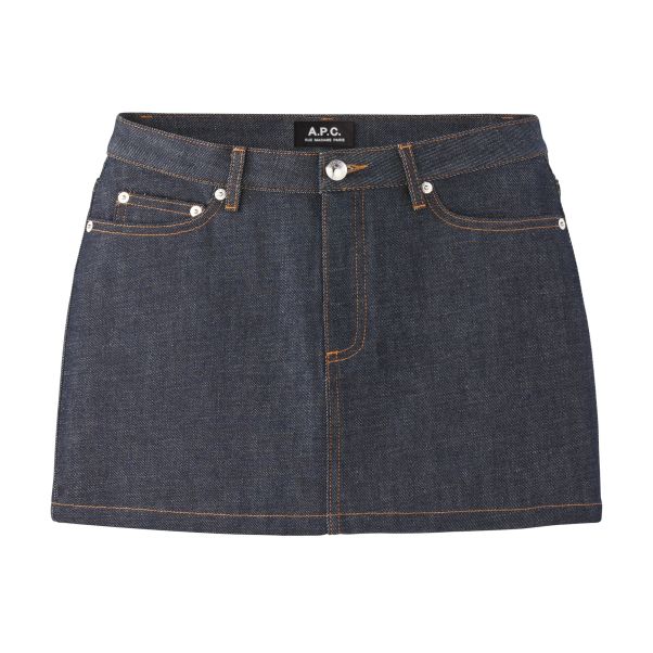 Mini-Skirt Skirts, Shorts A.p.c. Iai - Raw Indigo Discounted Women
