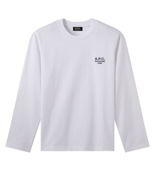 A.p.c. Oliver T-Shirt T-Shirts, Polos Advance Aab - White|Paa - Heather Ecru|Iak - Dark Navy Men